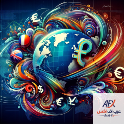 DALL·E 2023-12-01 20.33.52 - An abstract illustration of the global foreign exchange market. T...png