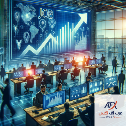 DALL·E 2024-01-30 22.19.19 - A busy office environment with multiple workers analyzing data an...png