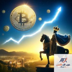 DALL·E 2024-04-01 20.13.51 - Visualize Mark Yusko's optimistic forecast for Bitcoin, featuring...jpg
